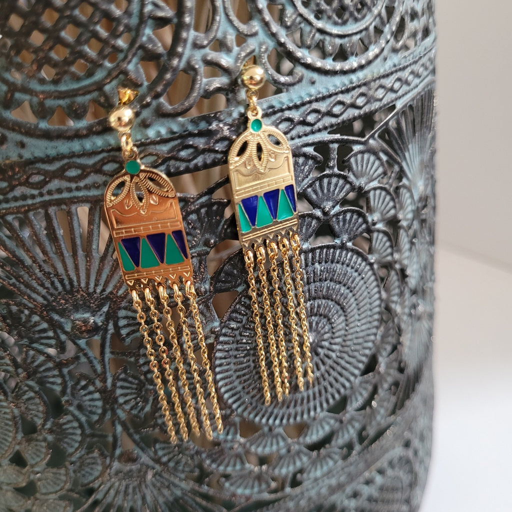 BOUCLES D'OREILLES CLÉOPATRE - ISIS (pré-commande)