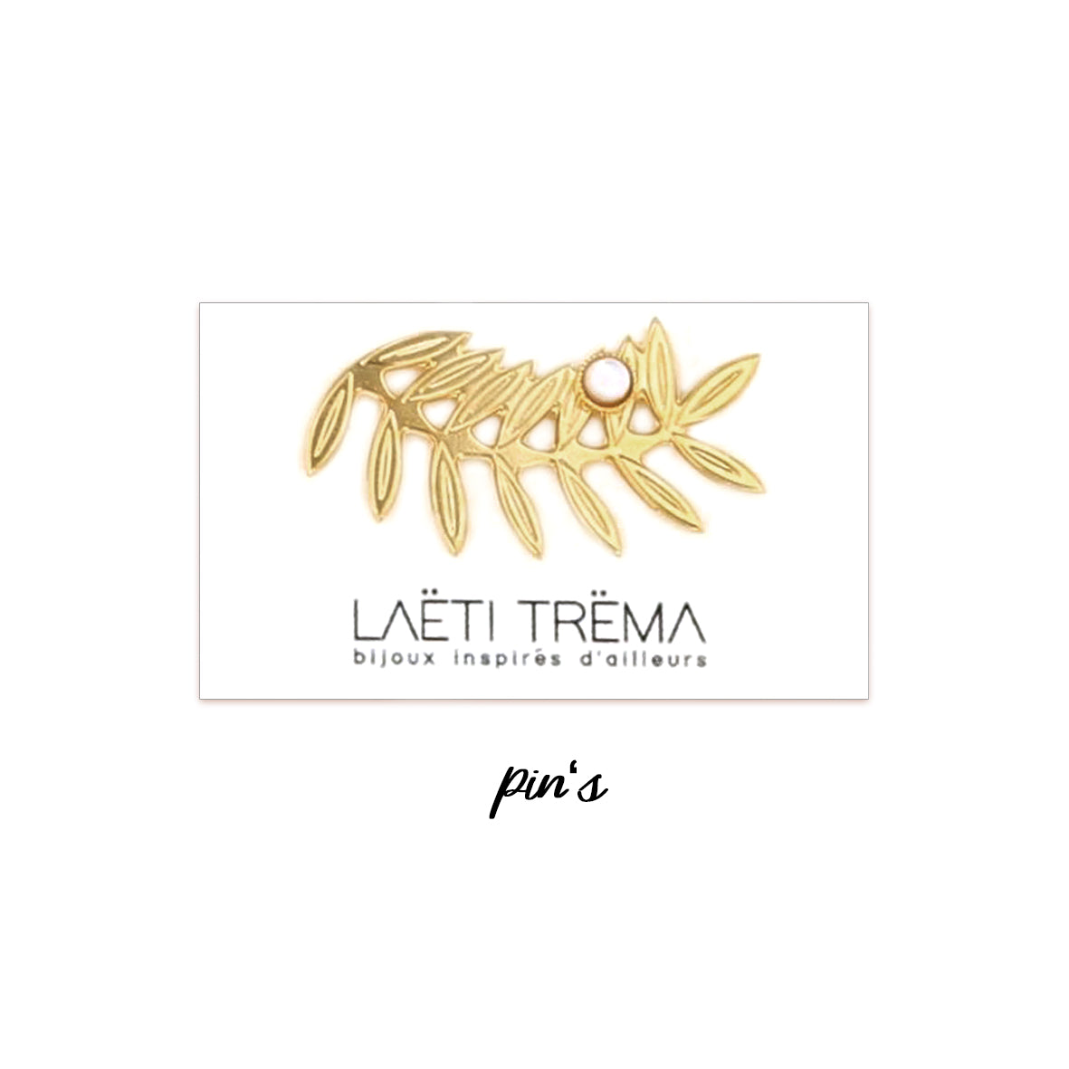 Pin's ALANG blanc